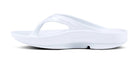 OOFOS Women's OOlala Thong Sandal - White