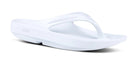 OOFOS Women's OOlala Thong Sandal - White