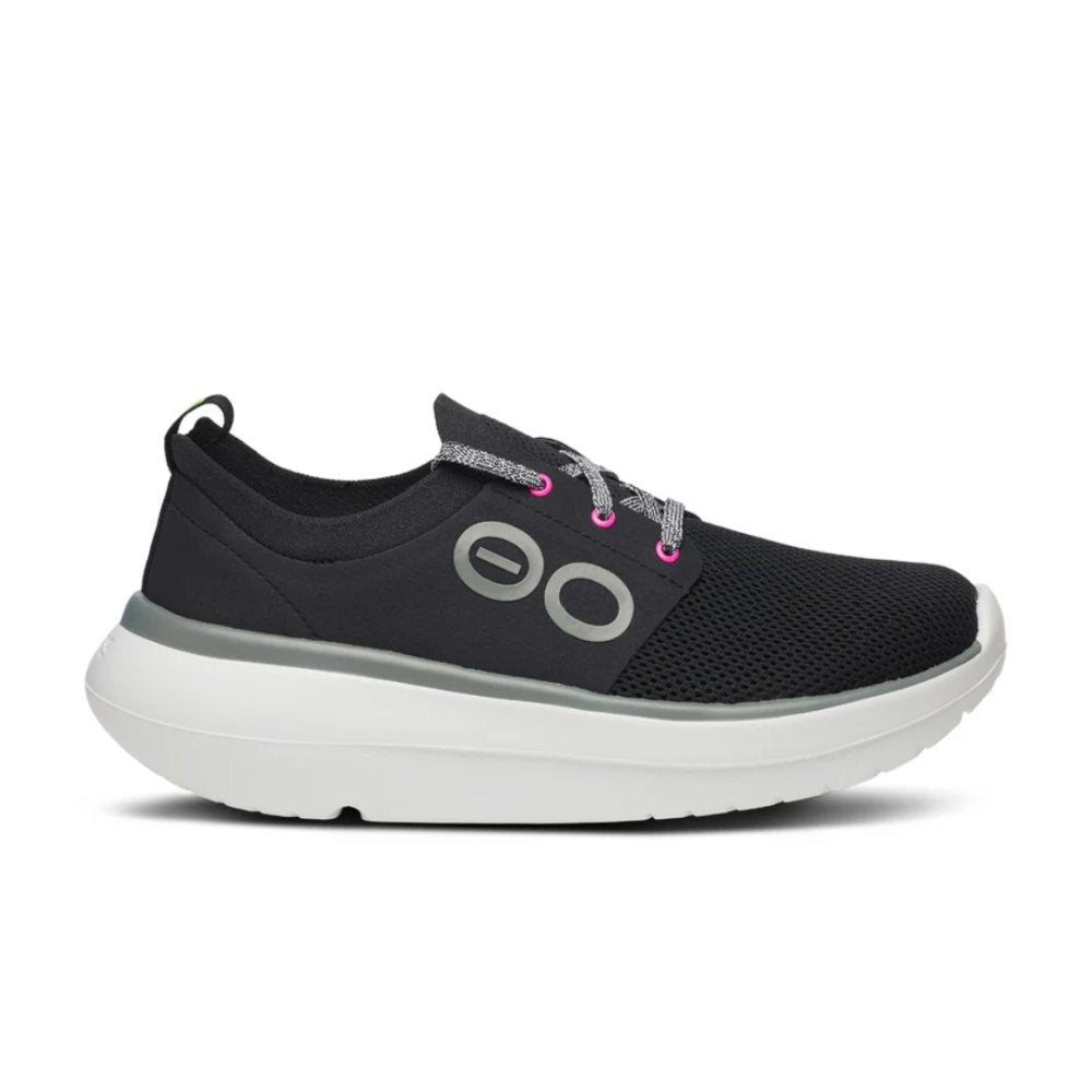 Oofos Comfort OOFOS Women's OOmy Stride - White/Black – Seliga Shoes
