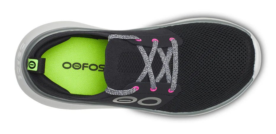 OOFOS Women's OOmy Stride - White/Black