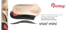 Pedag Viva Mini - Slim 3/4 Leather Orthotic Insole