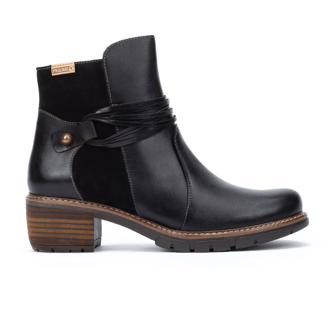 Pikolinos Women's San Sebastian W1T-8906C2 Ankle Boot - Black