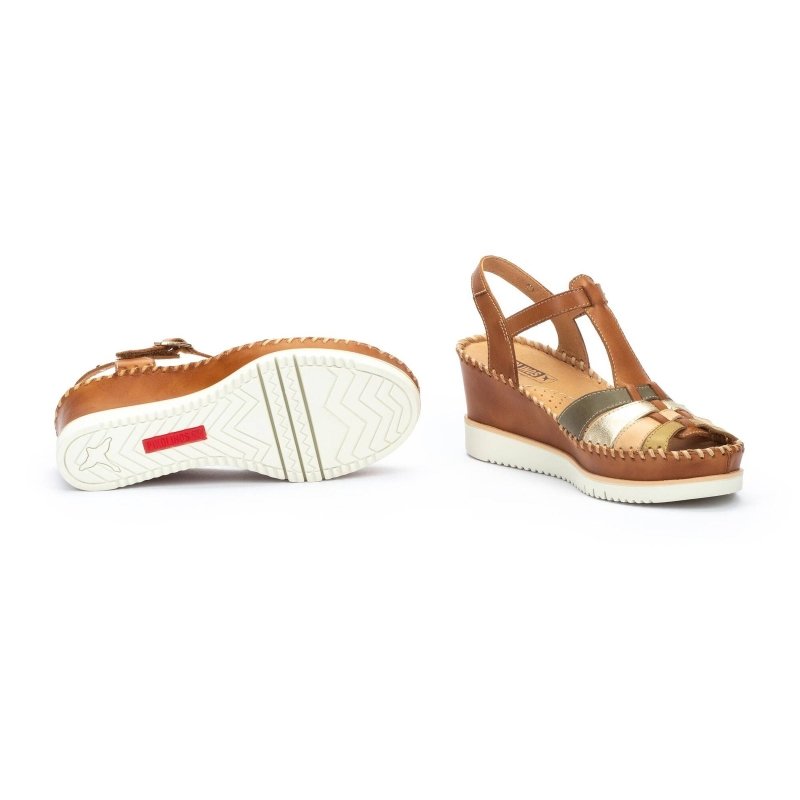 Pikolinos Women's Aguadulce Sandal W3Z-1836C1 - Brandy – Seliga Shoes