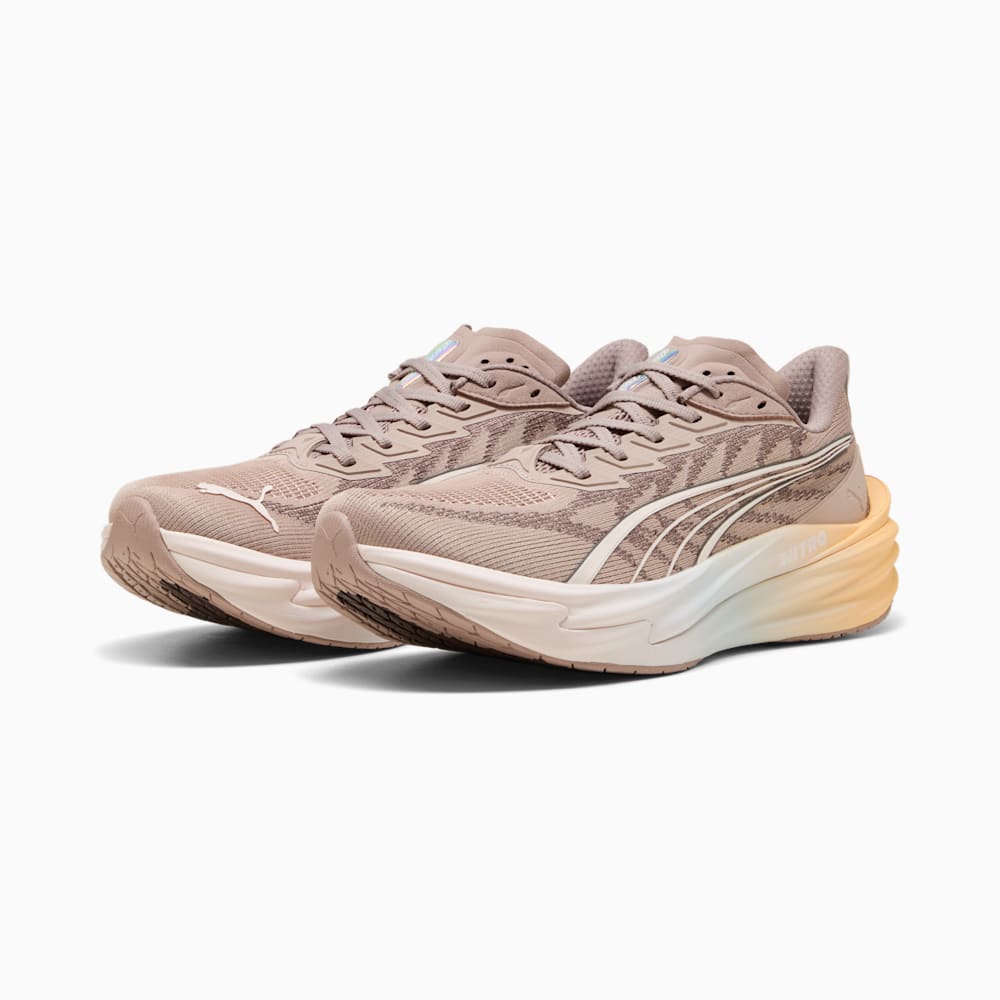 Puma Men's Deviate Nitro 4 Run Club - Sandstone/Lucite