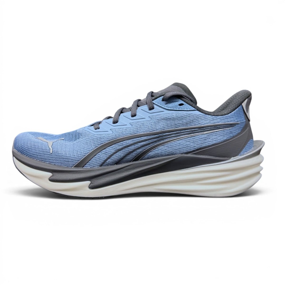 Puma Men's Deviate Nitro 4 Running Shoes - Zen Blue/Moody Gray