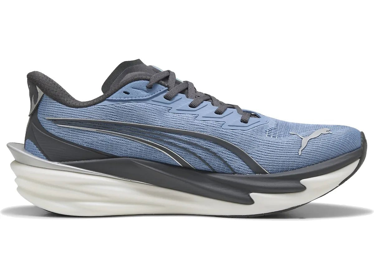 Puma Men's Deviate Nitro 4 Running Shoes - Zen Blue/Moody Gray