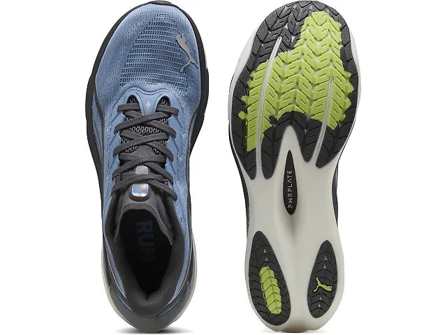 Puma Men's Deviate Nitro 4 Running Shoes - Zen Blue/Moody Gray