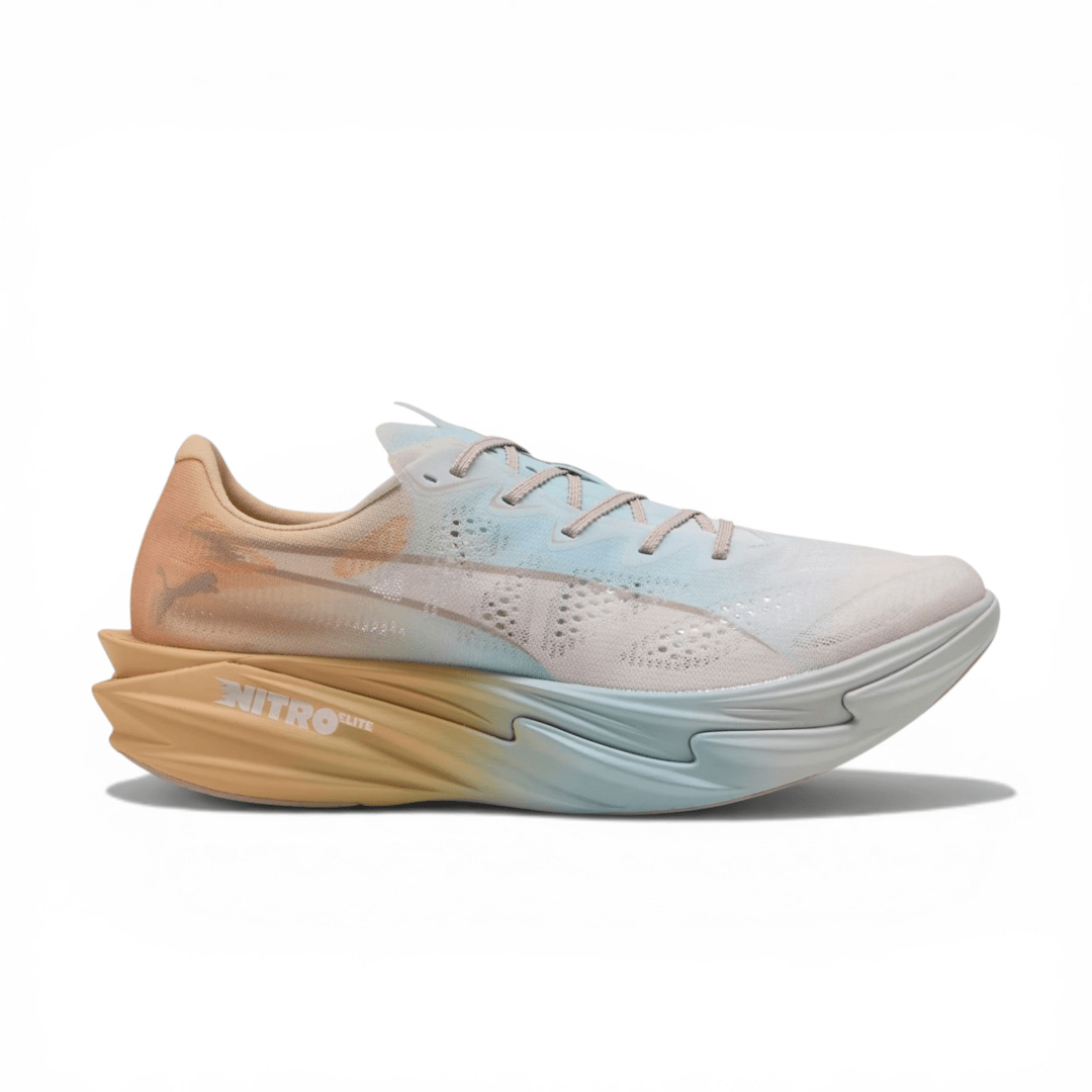 Puma Men's Deviate Nitro Elite 4 Run Club - Jasmine Flower/Lucite/Almost Apricot