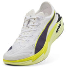 Puma Men's Deviate Nitro Elite 4 Running Shoes - White/Apple Spritz/Lux Lime