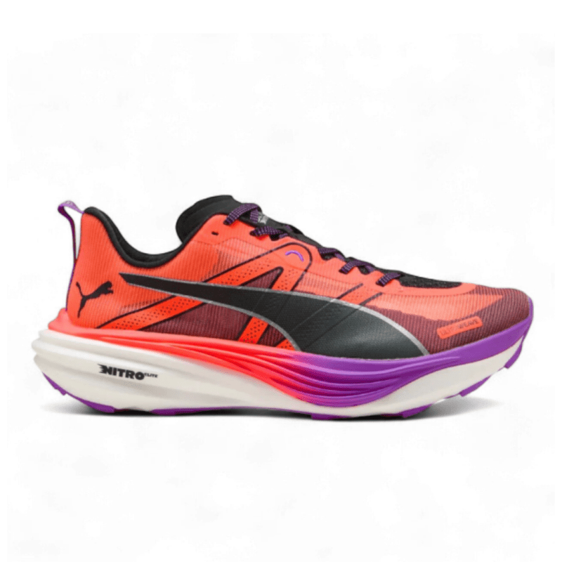 Puma Athletic Puma Men's Deviate NITRO Elite Trail - Glowing Red