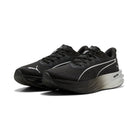 Puma Men's Deviate Pure Nitro Running Shoes - Black/Dark Gray/Silver