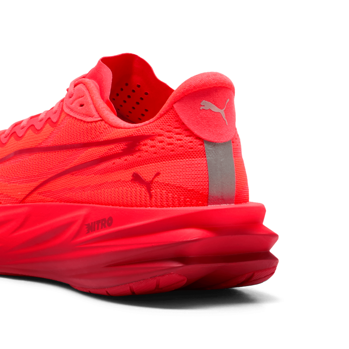Puma Men's Deviate Pure Nitro Running Shoes - Ultra Red/Red Rhythm