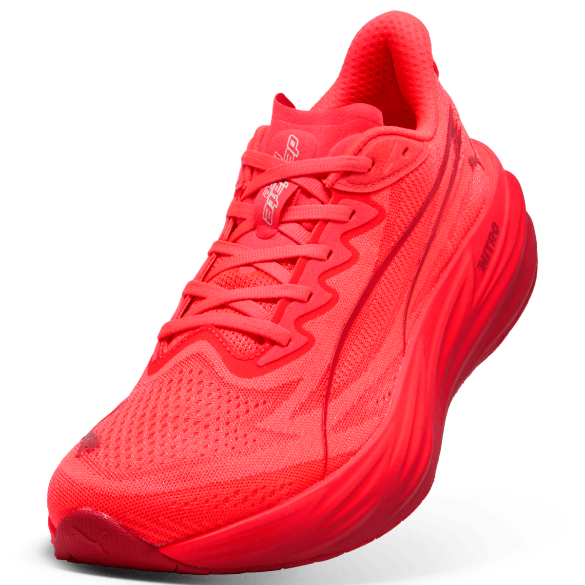 Puma Men's Deviate Pure Nitro Running Shoes - Ultra Red/Red Rhythm