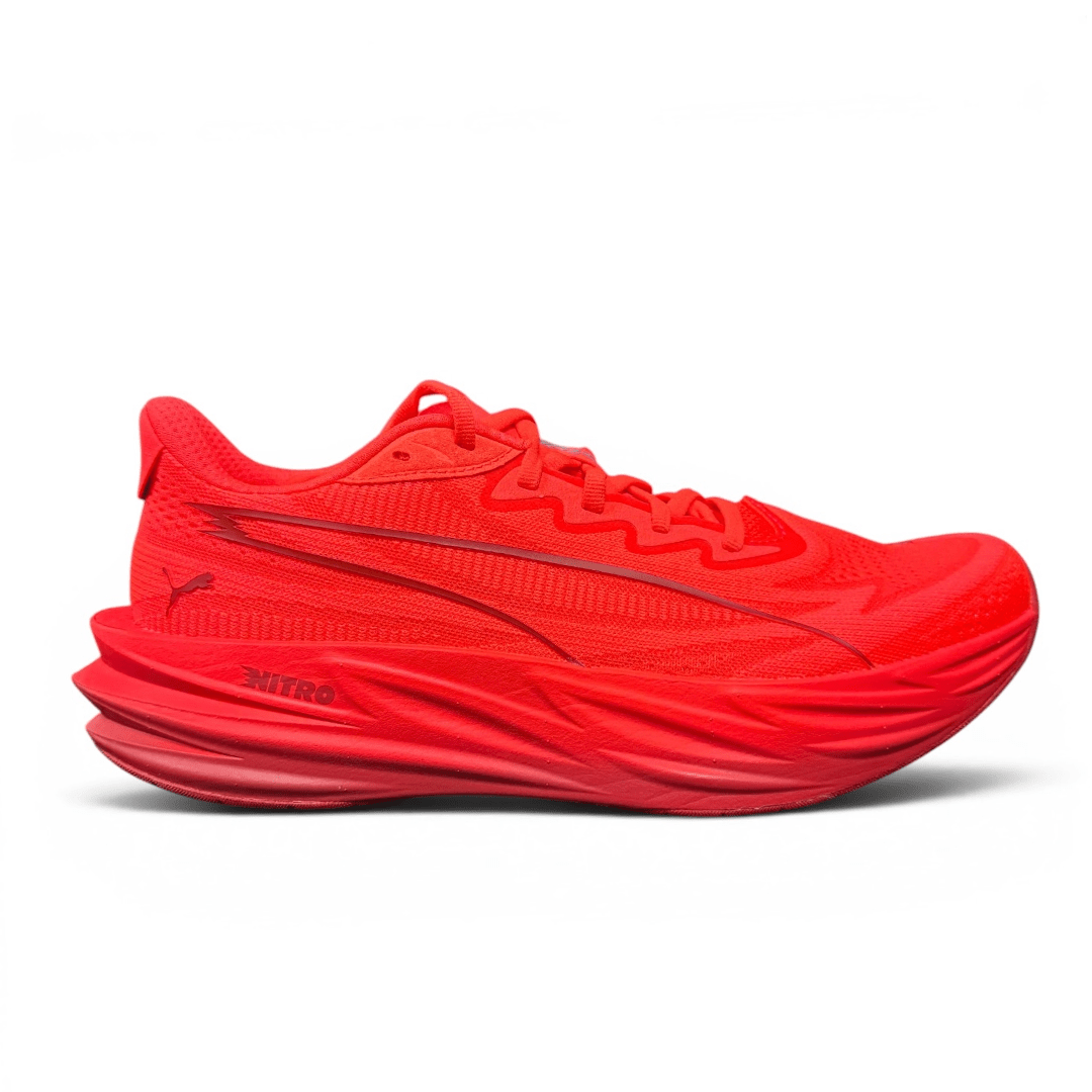 Puma Men's Deviate Pure Nitro Running Shoes - Ultra Red/Red Rhythm