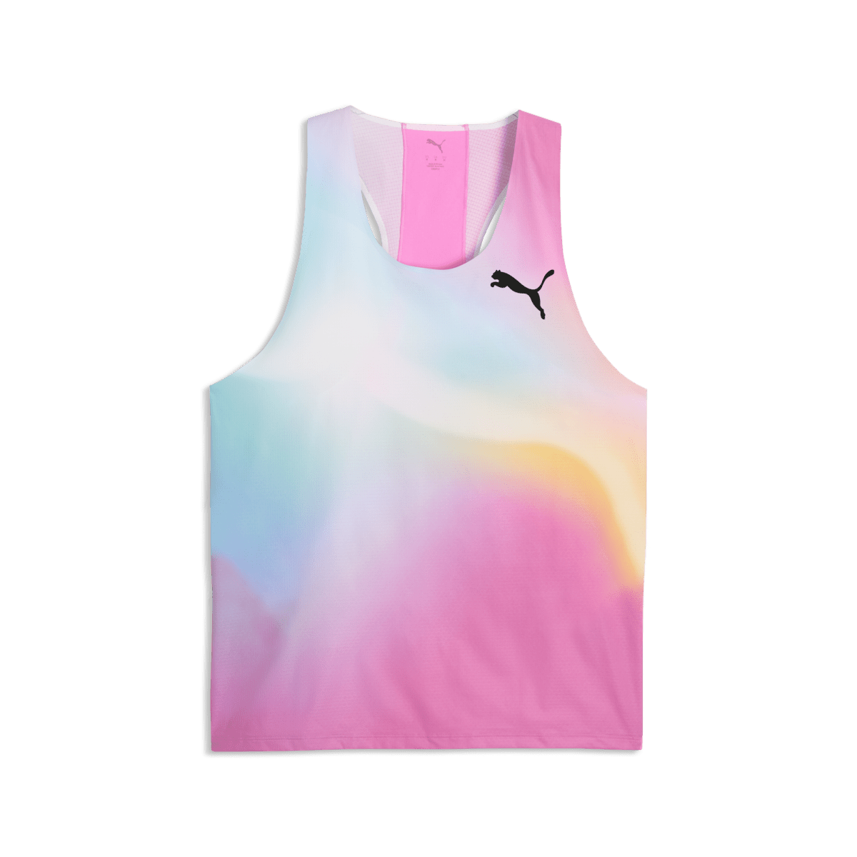 Puma Men's Lightspeed Ultraweave Running Singlet - Poisen Pink