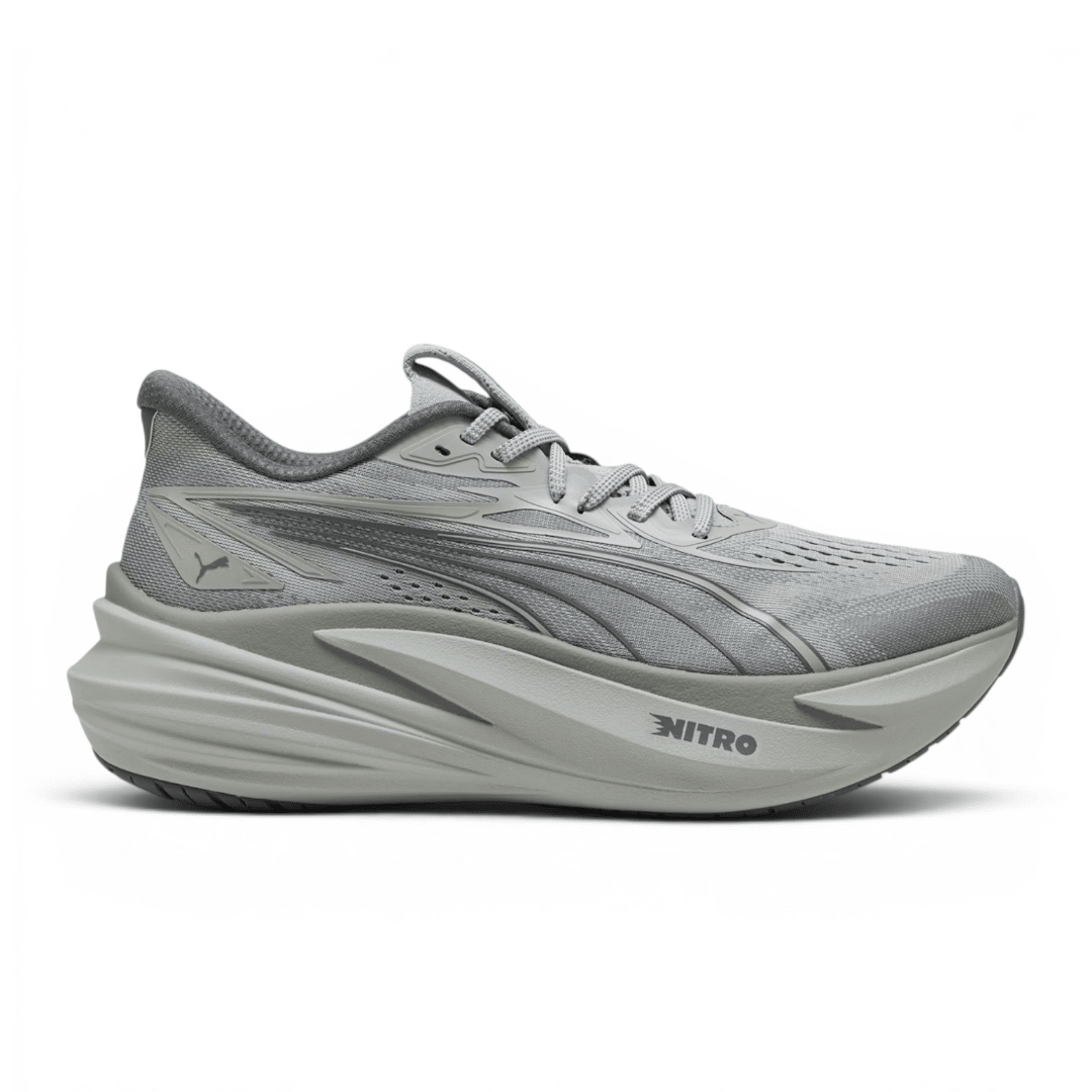 Puma Men's MagMax Nitro 2 Running Shoes - Gray Echo