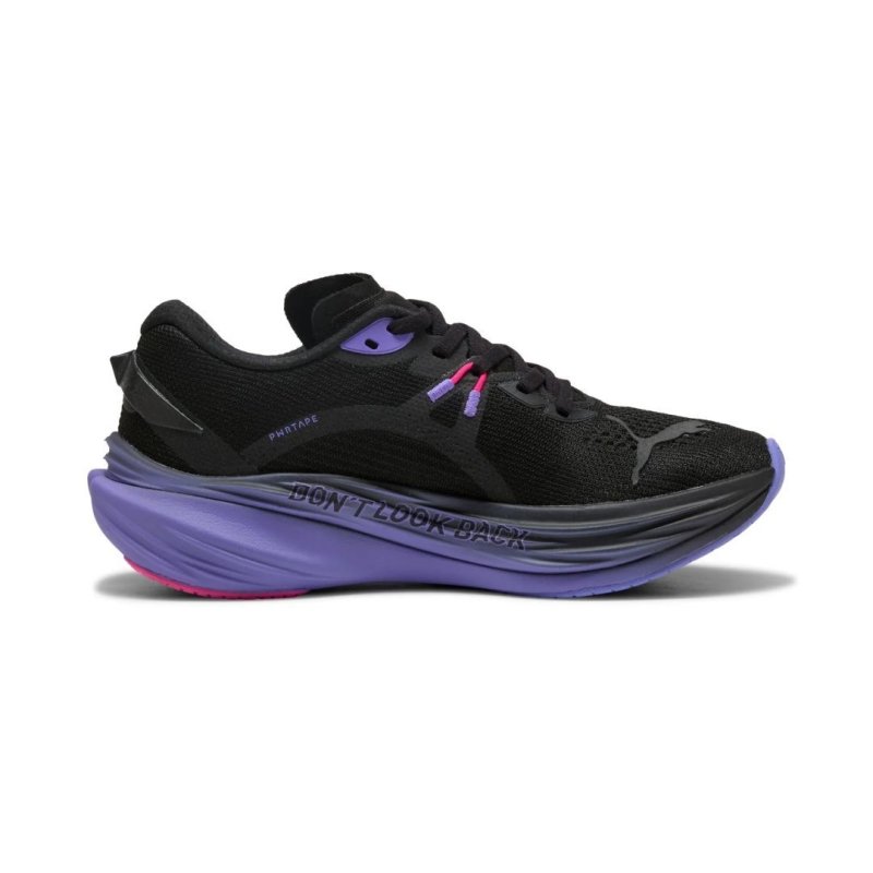 Puma Women's Deviate NITRO 3 Digitokyo - Puma Black/Fluro Pink Pes