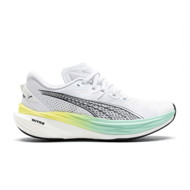 Puma Women's Deviate NITRO 3 Running Shoes - Puma White/Mint Puma Women's Deviate NITRO 3 Running Shoes - Puma White/Mint