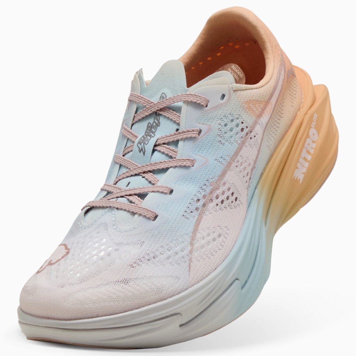Puma Women's Deviate Nitro Elite 4 Run Club - Jasmine Flower/Lucite/Almost Apricot