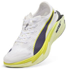 Puma Women's Deviate Nitro Elite 4 Running Shoes - White/Apple Spritz/Lux Lime