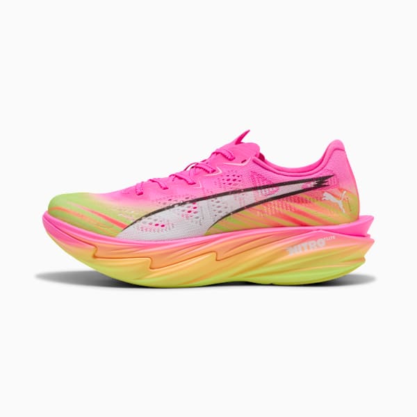 Puma Men's Deviate Nitro Elite 4 Showtime - Poisen Pink/Yellow