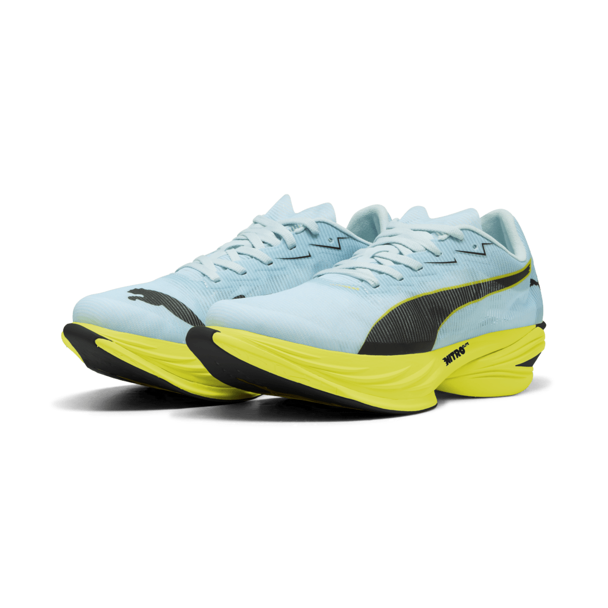 Puma Women's Fast-R Nitro Elite 3 Racing Shoes - Fresh Water/Lemon Crush