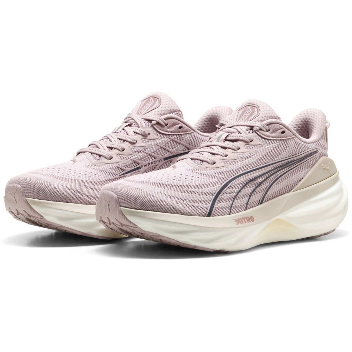 Puma Women's Foreverrun Nitro 3 Running Shoes - Misty Pink/Silver Fog