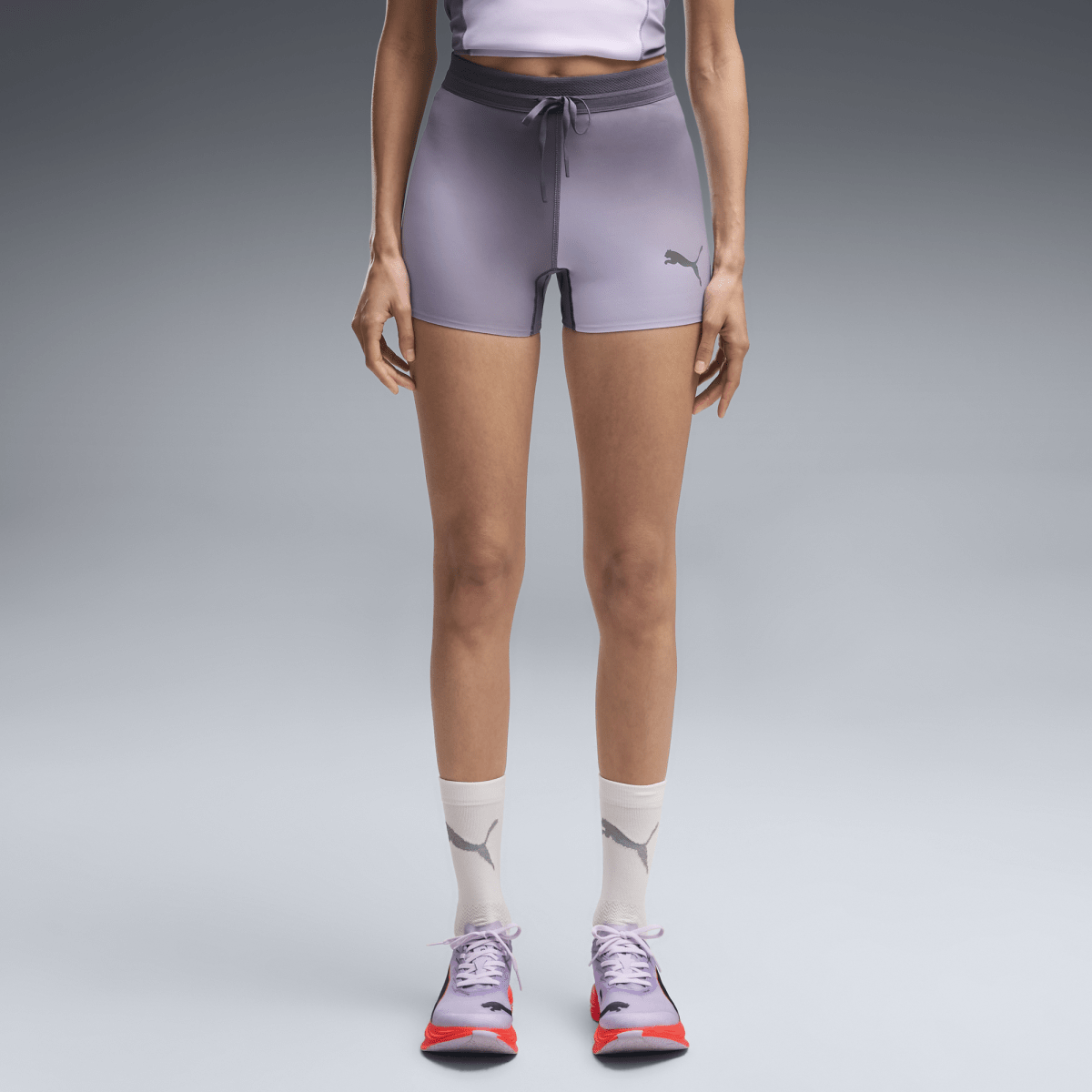 Puma Women's Lightspeed 3" Running Short Tights - Inky Depths