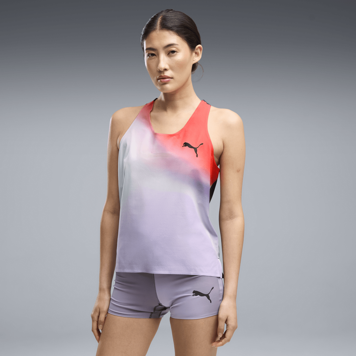 Puma Women's Lightspeed Ultraweave Running Singlet - Inky Depths