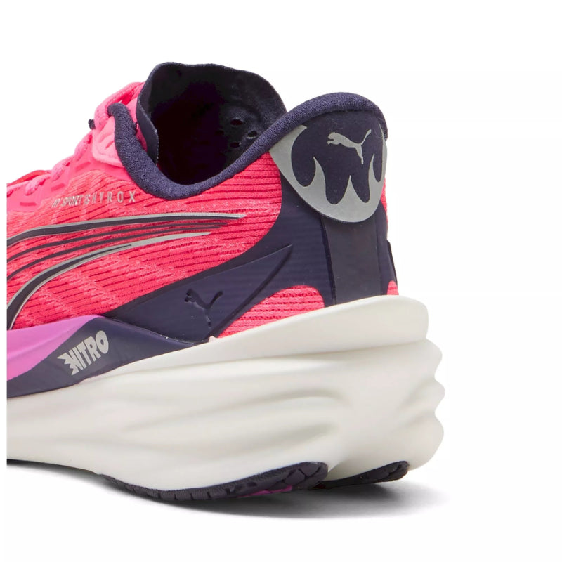 Puma x Hyrox Men's Deviate Nitro 4 - Puma White/Electric Orchid/Pure Pink