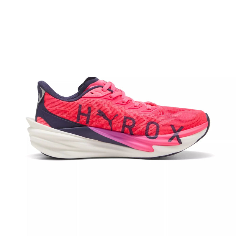 Puma x Hyrox Men's Deviate Nitro 4 - Puma White/Electric Orchid/Pure Pink