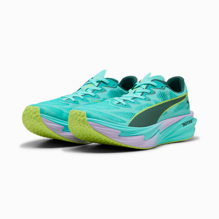 Puma x Hyrox Men's Deviate Nitro Elite 4 - Intense Mint/Light Lavender