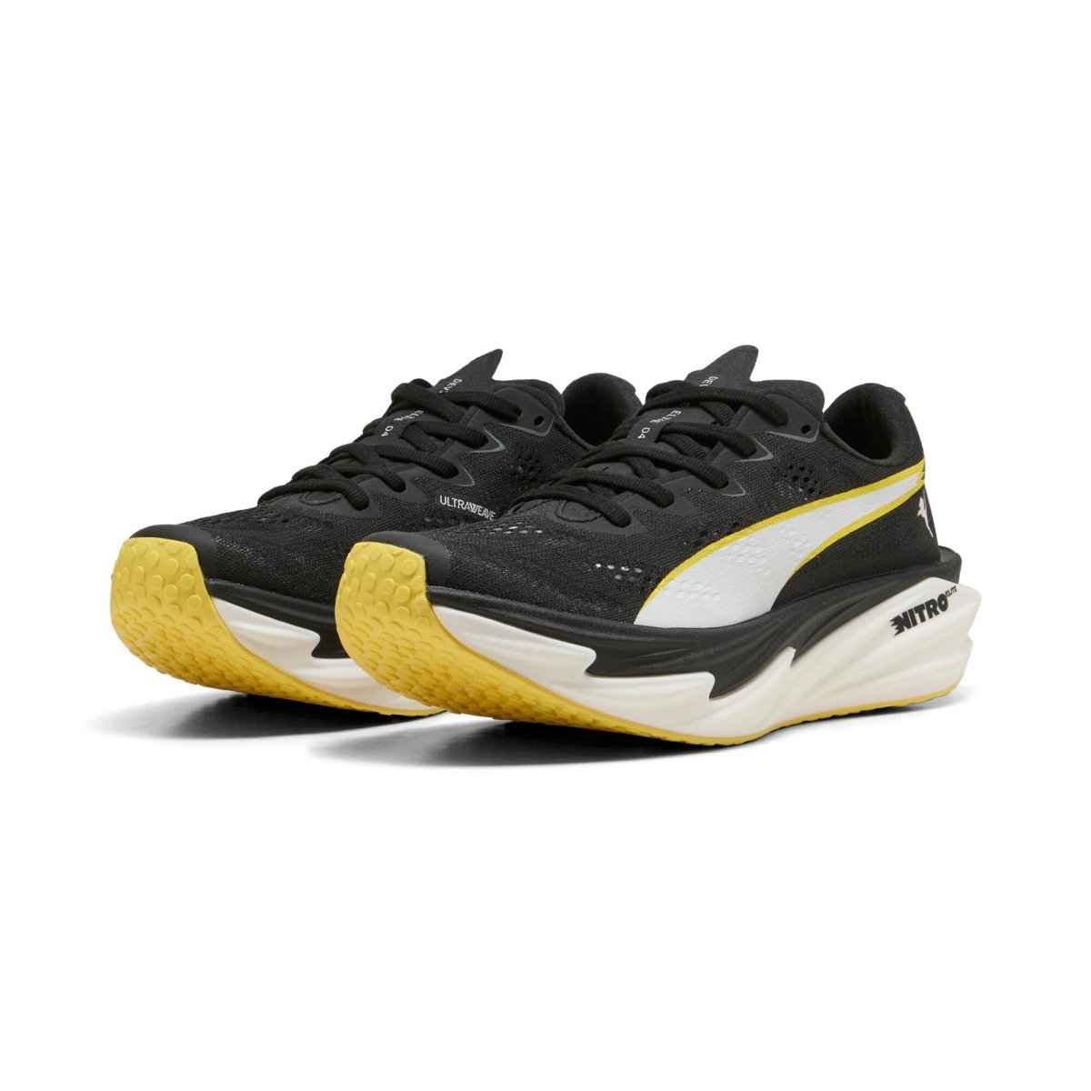 Puma x HYROX Women's Deviate Nitro Elite 4 - Black/Vibrant Yellow