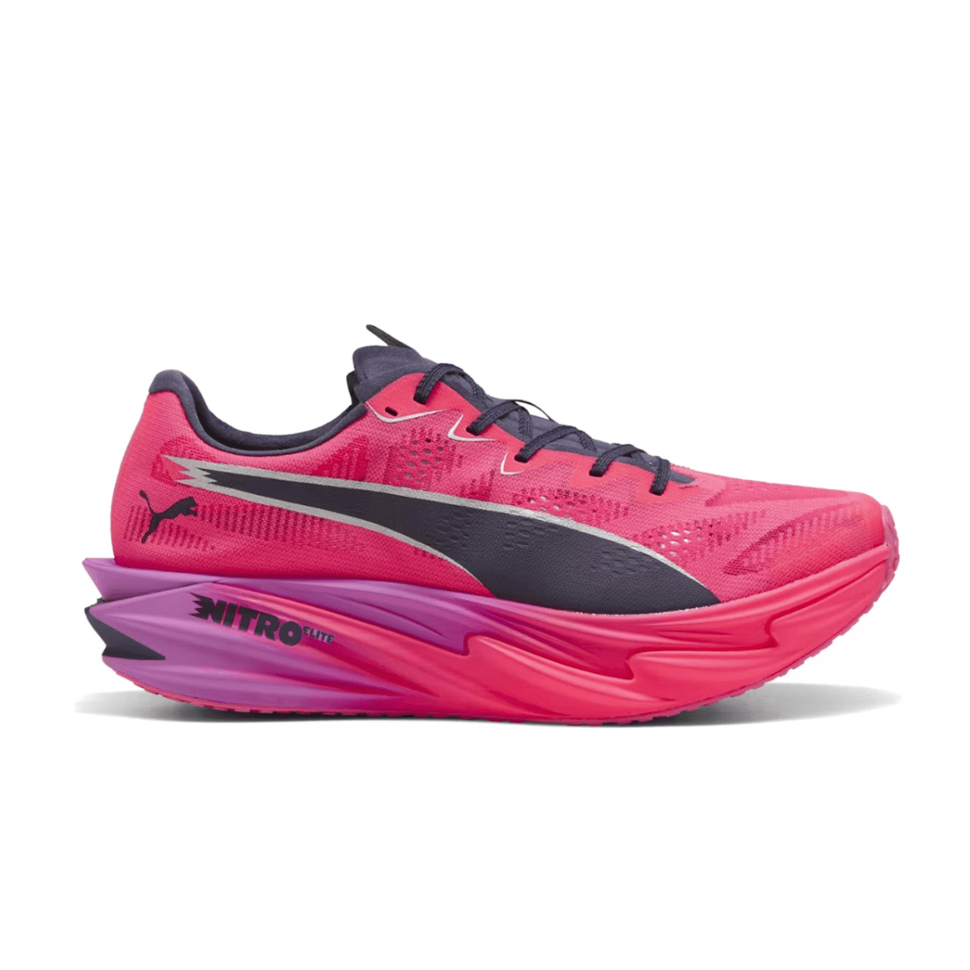 Puma x Hyrox Women's Deviate Nitro Elite 4 - Pure Pink/Electric Orchid/Deep Plum