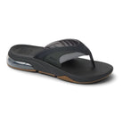 Reef Men's Fanning+ Water-Friendly Flip Flops - Black/Gum