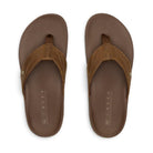 Reef Men's Phantom Lux Leather Flip Flops - Toffee
