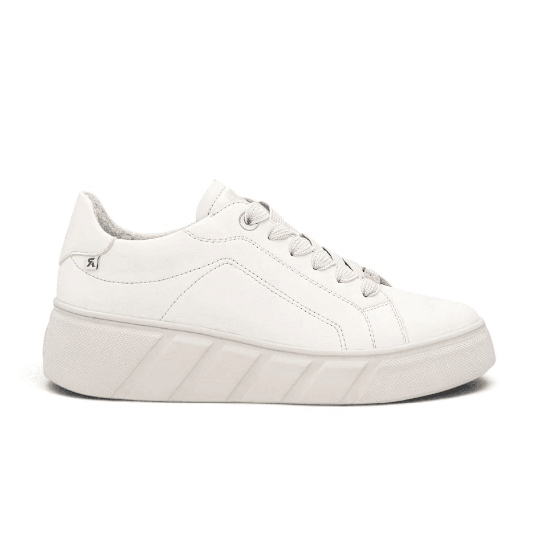 Rieker Women's Carla Sneaker W2601-82 - Off White