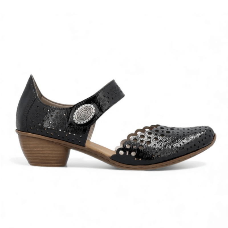 Rieker Women's Mirjam 43753 - 02 - Nero/Black