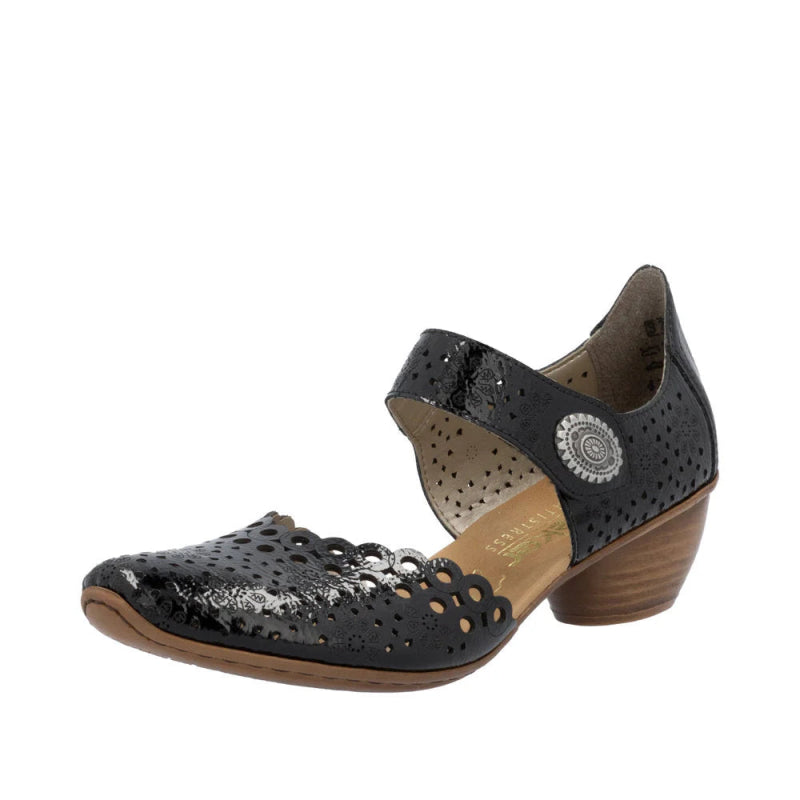 Rieker Women's Mirjam 43753 - 02 - Nero/Black