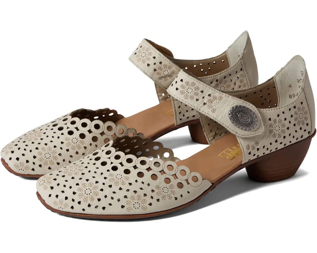 Rieker Women's Mirjam 43753 - 60 - Crema