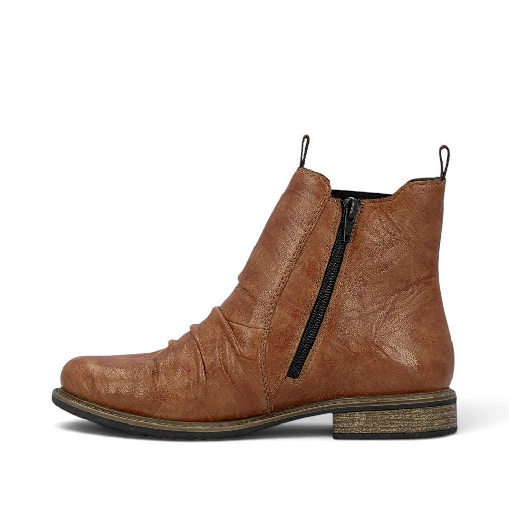 Rieker Women's Ornella 74855-00 Ankle Boots - Cuoio Brown