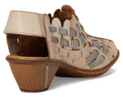 Rieker Women's Sina 46778 - 64 - Clay/Light Rose/Silver