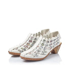 Rieker Women's Sina 46778 - 80 - White/Ice Multi