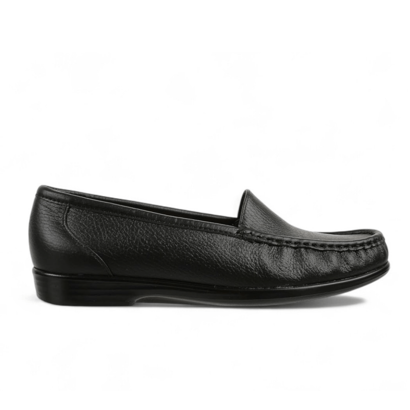 SAS Women's Simplify Slip On Loafer - Black