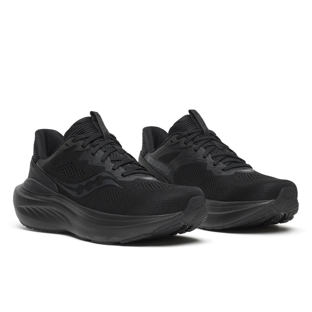 Saucony Men's Echelon 11 Running Shoes - Triple Black