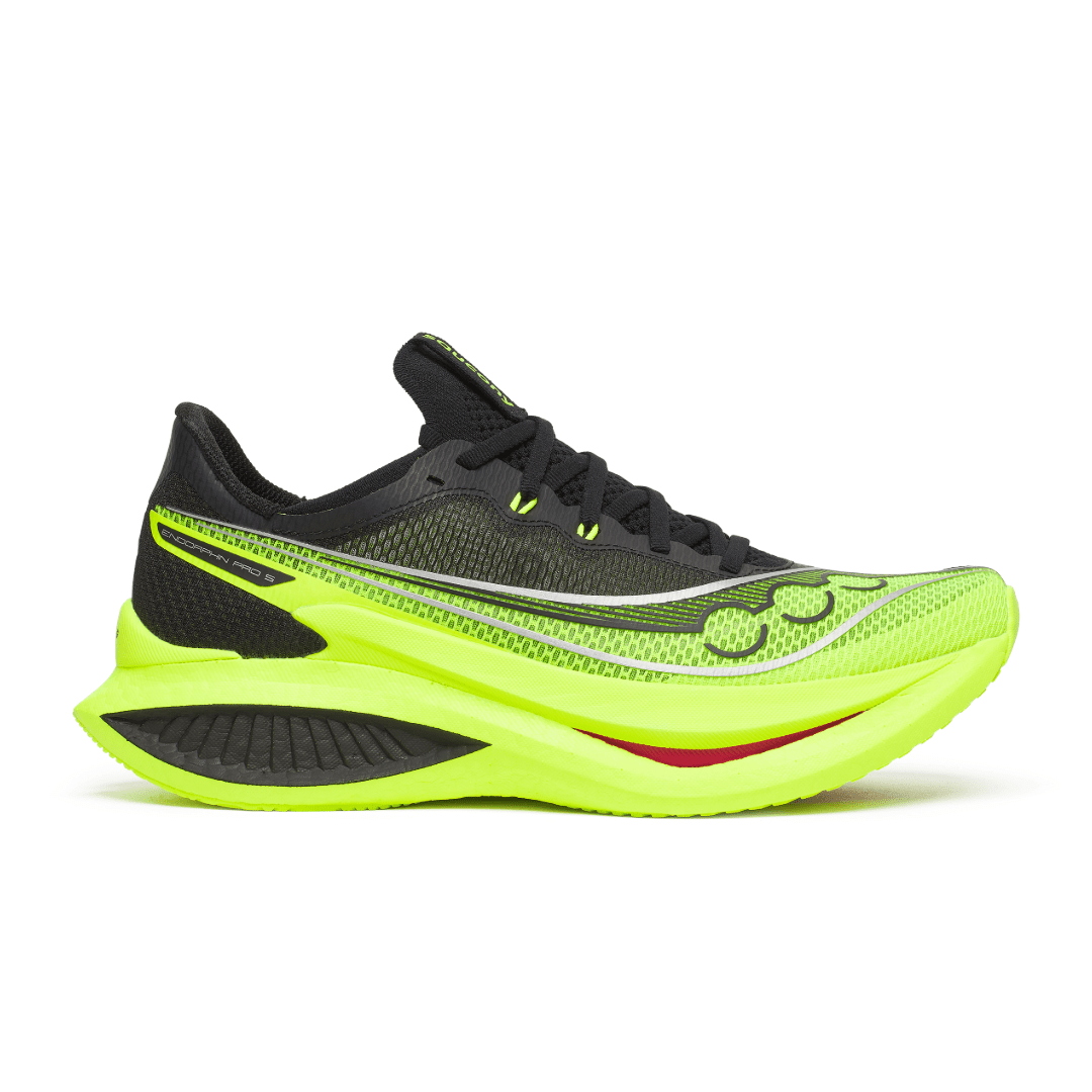 Saucony Men's Endorphin Pro 5 Running Shoes - Citron/Black