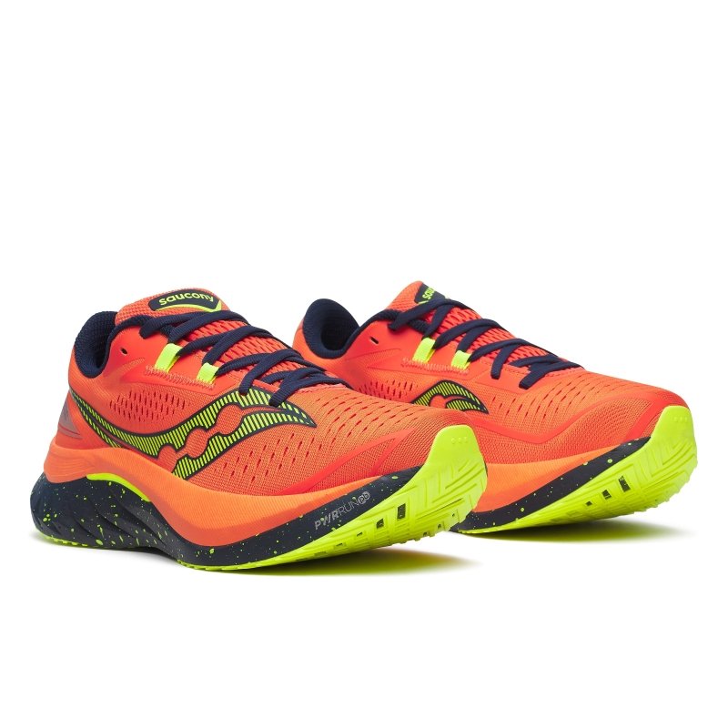 Saucony Men's Endorphin Speed 4 Solar - Pepper/Navy