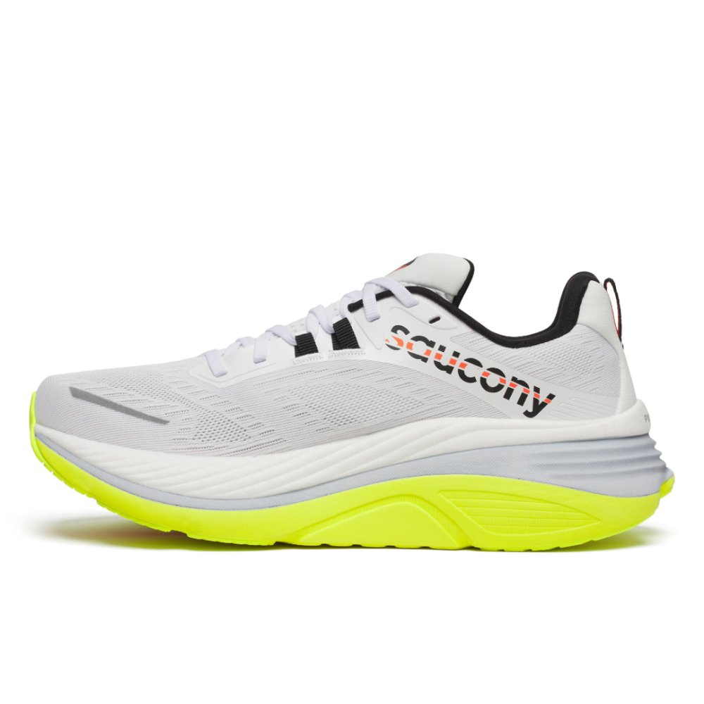 Saucony Men's Hurricane 24 - White/Black