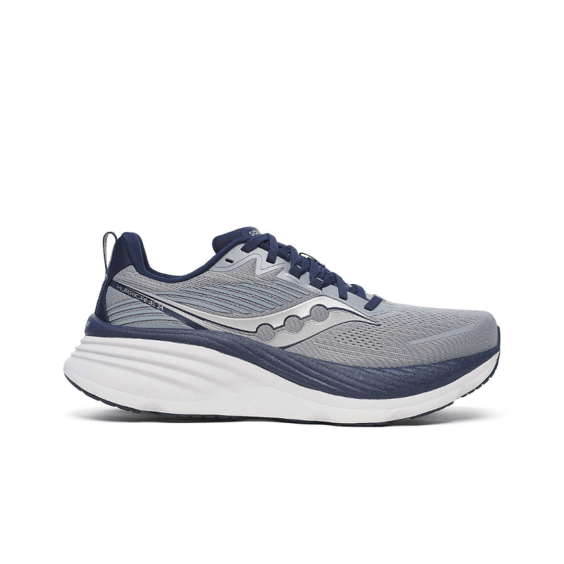 Saucony Men's Hurricane 24 (Wide Width) - Flint/Navy