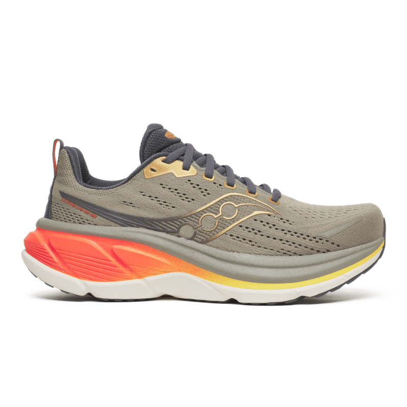 Saucony Men's Hurricane 25 Running Shoes - Laurel/Fire